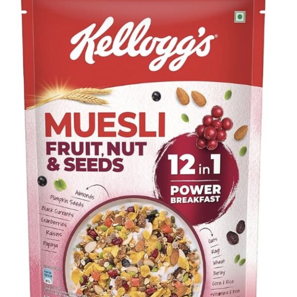 Kellogg’s muesli fruit,nuts & seeds.500gm